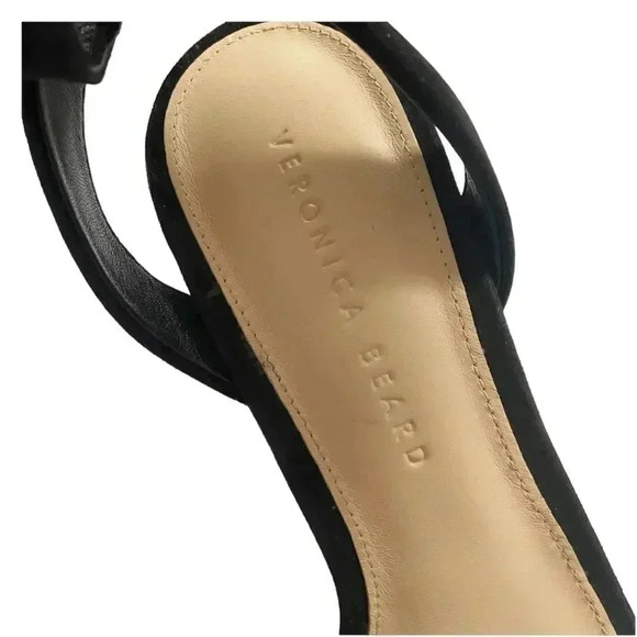 Veronica Beard Suede Platform Sandals Darcelle size 7 - Picture 4 of 9